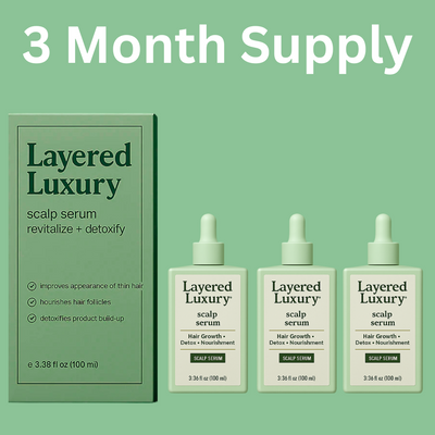Layered Luxury | Kesya Ayurvedic Hair Root Revival Serum