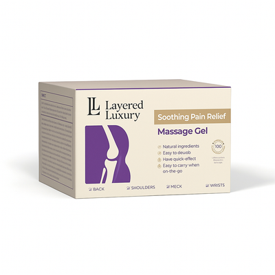 Layered Luxury | Haldi Pain Soothe Gel Safe. Fast. Ayurvedic.