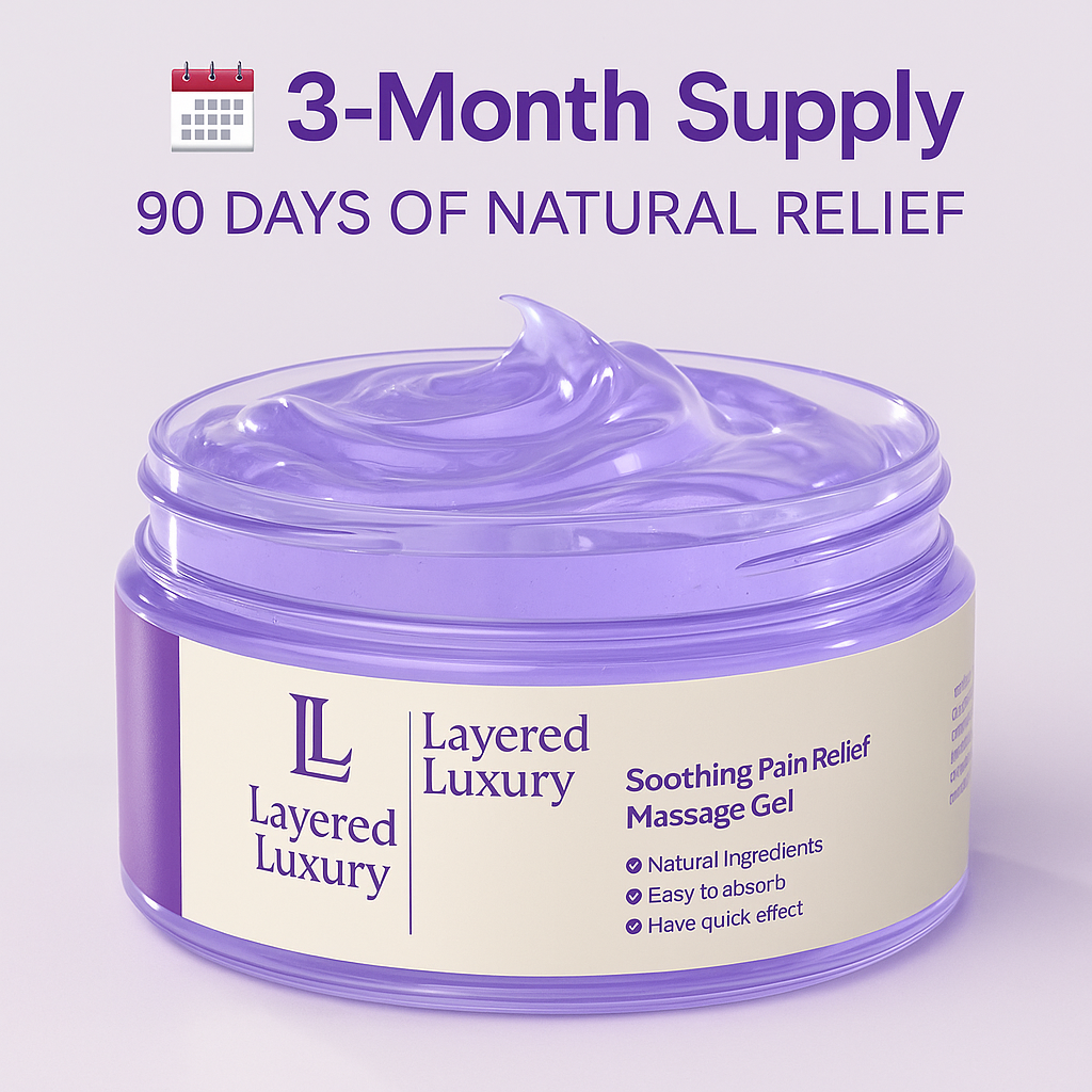 Layered Luxury | Haldi Pain Soothe Gel Safe. Fast. Ayurvedic.