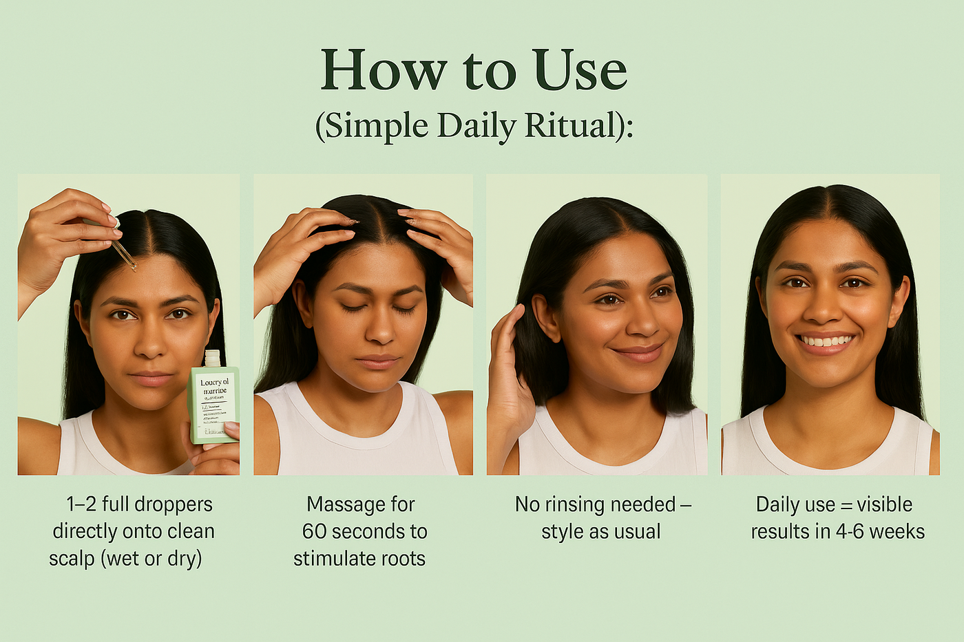 Layered Luxury | Kesya Ayurvedic Hair Root Revival Serum