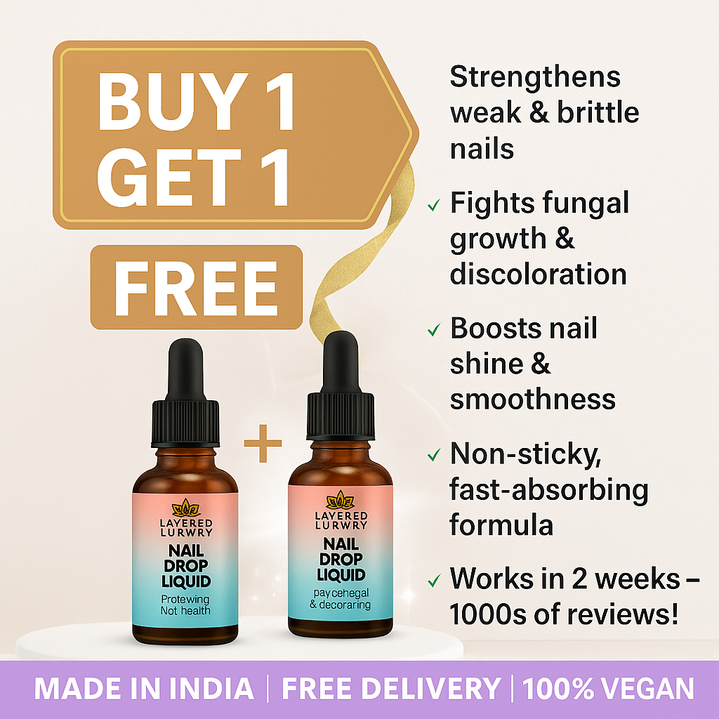 Nail Repair Magic Drops Multi Purpose Nail Repair Lotion for Discolored and Damaged Nails